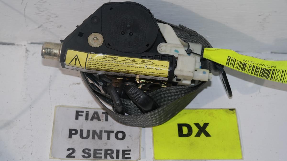 Fiat punto dal 1999 al 2003 cintura di sicurezza ant dx