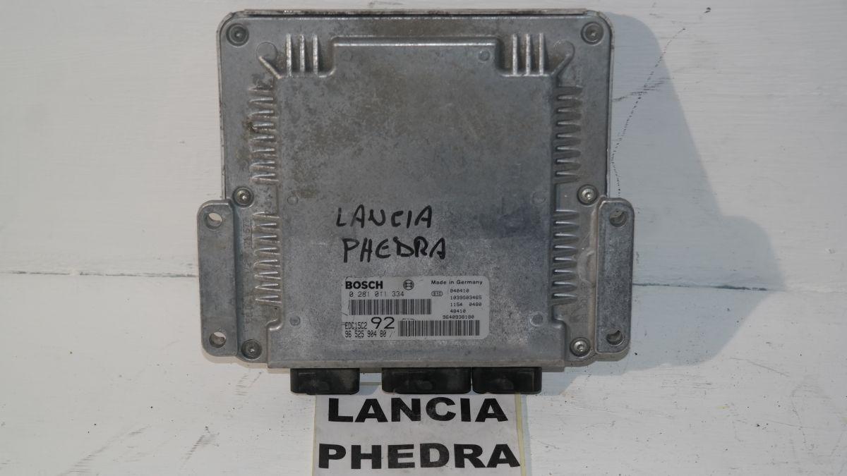 Lancia phedra 0281011334 centralina motore bosch