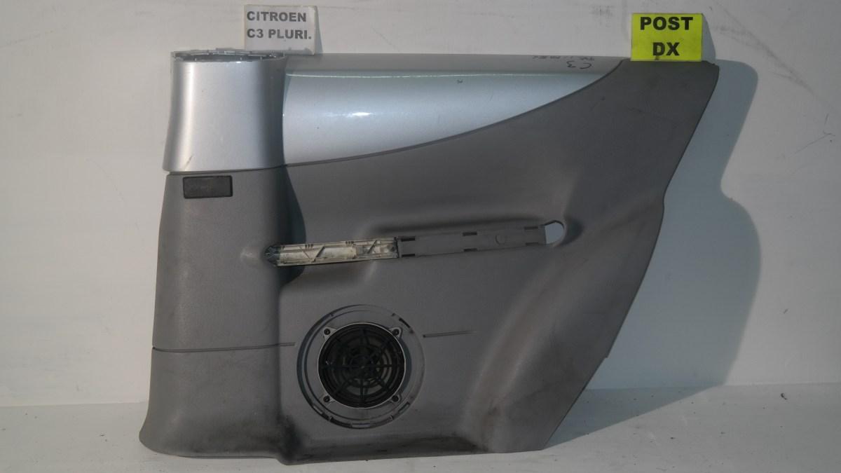 Citroen c3 pluriel dal 2002 al 2010 pannello portera post dx