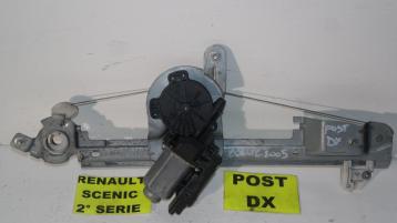 Renault scenic dal 2003 al 2008 alzavetro elettrico post dx
