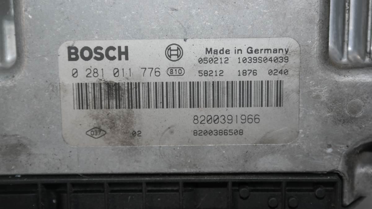 Renault scenic 0281011776 centralina motore bosch