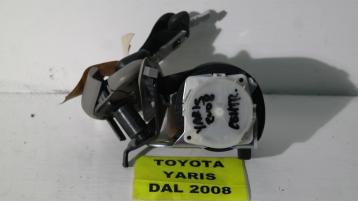 Toyota yaris dal 2006 al 2011 cintura di sicurezza post centr