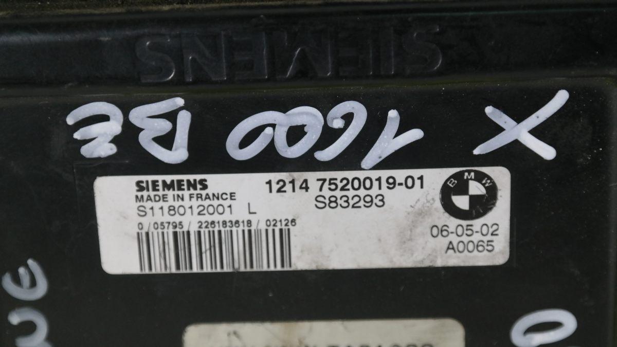 Mini cooper one 1600 bz s83293 centralina motore siemens