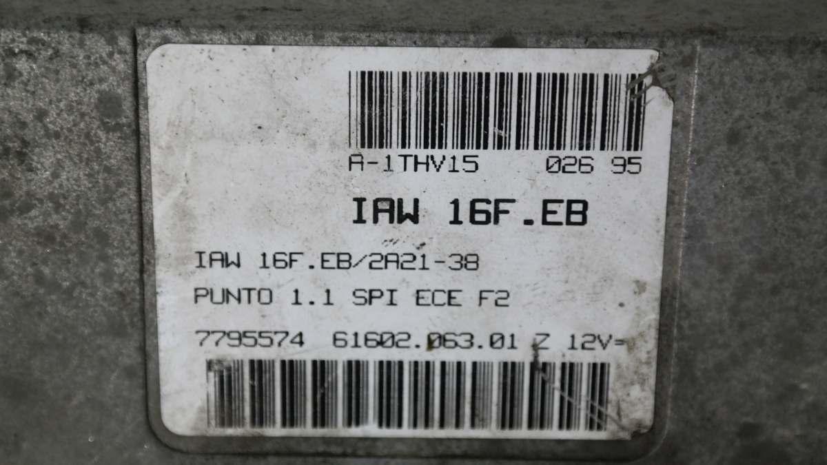 Fiat punto iaw16feb centralina motore
