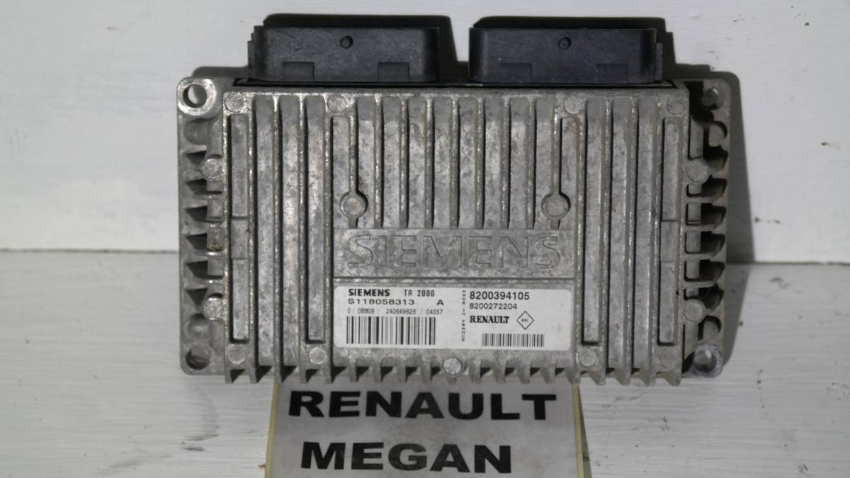 Renault megane s118058313 modulo ecu siemens