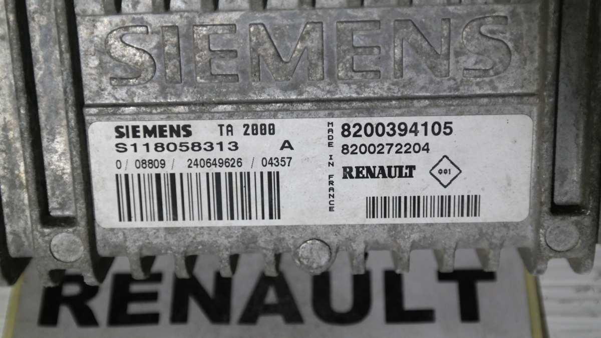 Renault megane s118058313 modulo ecu siemens