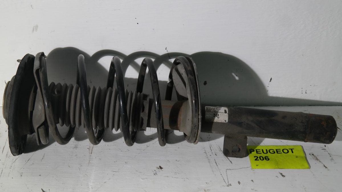 Peugeot 206 dal 2003 al 2007 coppia ammortizzatori