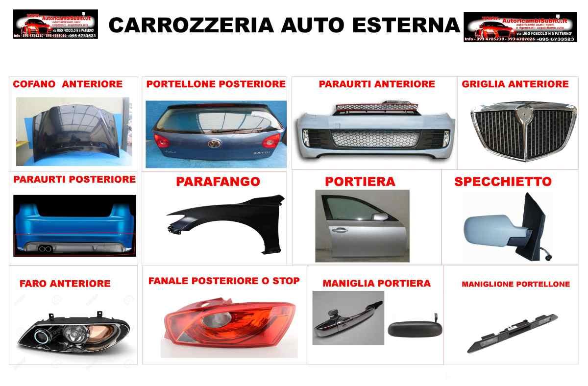 22106605 / 22106612 ammortizzatori anteriori opel zafira