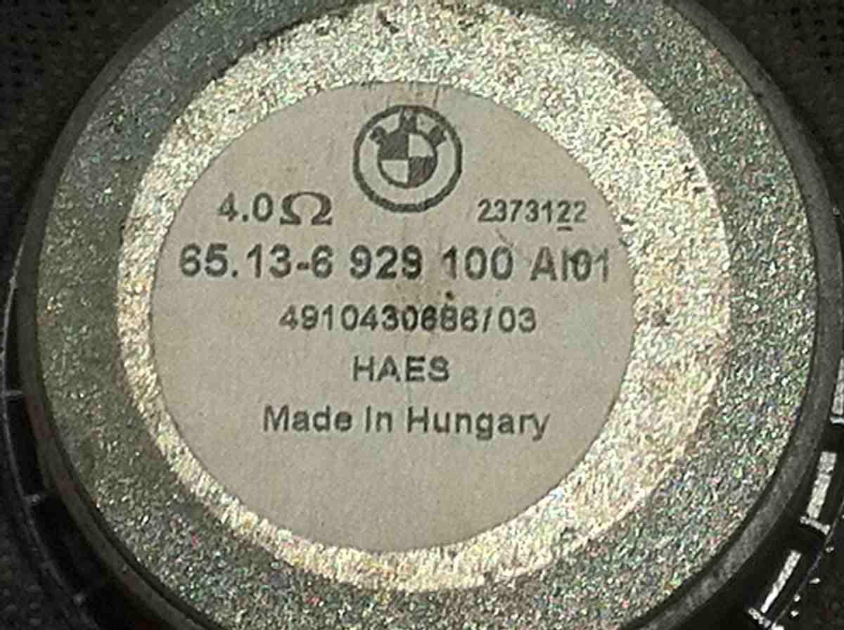65136929100 CASSA ALTOPARLANTE  BMW 530 2006 <br />