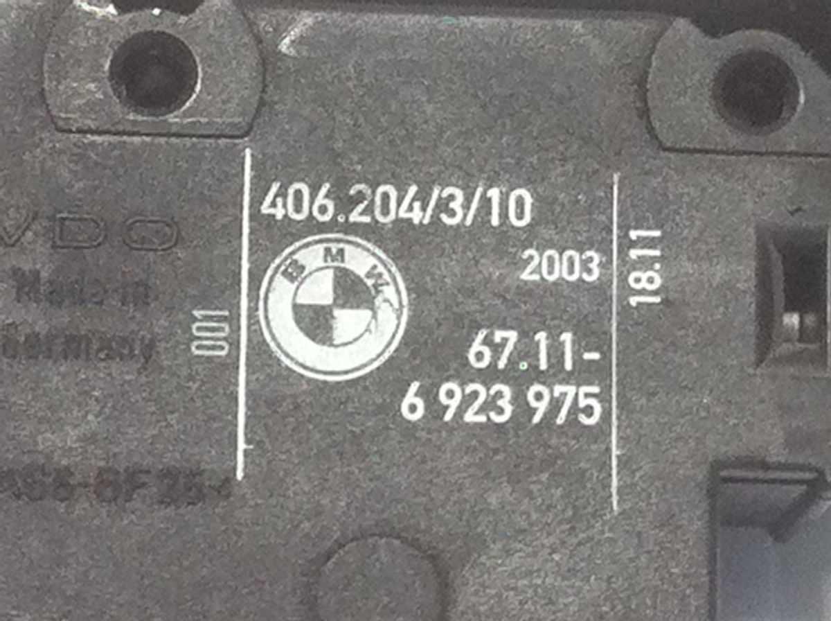 6923975 SERVOMOTORE VALV. DI RIEMP. BMW 530 2006 <br />