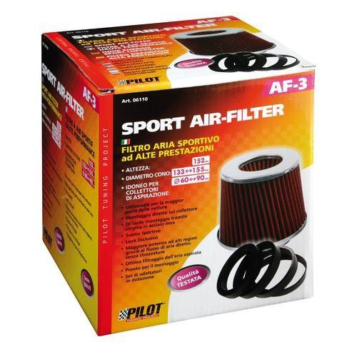 AF-3, Filtro aria conico